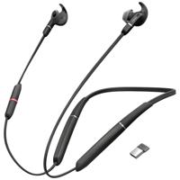 Jabra Evolve 65e MS Stereo In Ear headset HiFi Bluetooth Stereo Zwart