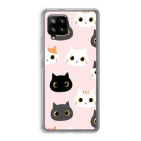 Katten: Samsung Galaxy A42 5G Transparant Hoesje