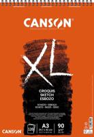 Canson schetsboek XL, 90 g/m², ft A3, 120 vel Canson schetsboek XL, 90 g/m², ft A3, 120 vel