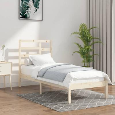 Bedframe massief hout 90x200 cm Bedframe massief hout 90x200 cm