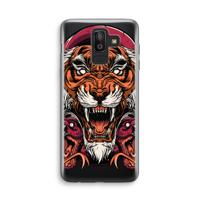 Tiger and Rattlesnakes: Samsung Galaxy J8 (2018) Transparant Hoesje - thumbnail