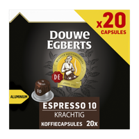 Douwe Egberts Espresso Krachtig - 20 koffiecups