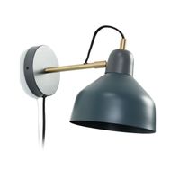 Kave Home Wandlamp Olimpia - Petrolblauw - thumbnail