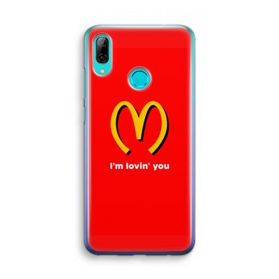 I'm lovin' you: Huawei P Smart (2019) Transparant Hoesje