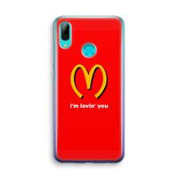 I'm lovin' you: Huawei P Smart (2019) Transparant Hoesje