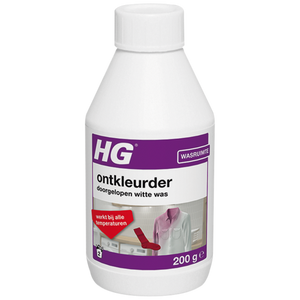 HG Ontkleurder voor de doorgelopen witte was 200gr