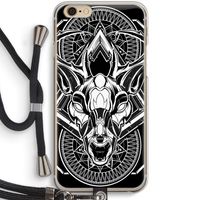 Oh Deer: iPhone 6 / 6S Transparant Hoesje met koord