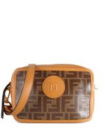 Fendi Pre-Owned Cameratas met FF Zucca-monogram - Bruin - thumbnail