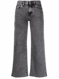 3x1 jean ample court - Gris