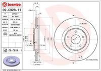 Remschijf 09C92811