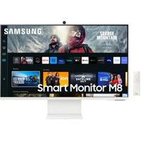 Samsung Smart M8 LS32CM801UUXEN 32 4K Ultra HD USB-C VA Monitor - Wit - thumbnail