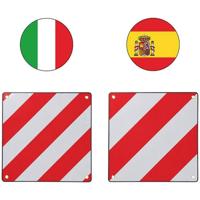 ProPlus 361234 Warntafel 2in1 für Spanien und Italien Bord uitstekende lading (b x h) 51.3 cm x 51.3 cm