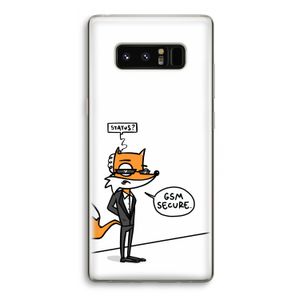 GSM secure: Samsung Galaxy Note 8 Transparant Hoesje