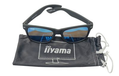 iiyama zonnebril grijs