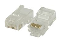 Valueline 5x RJ45 CAT6 UTP kabel-connector Transparant - thumbnail