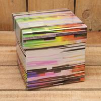 Bonbon doosjes - Chocolade doosje - Flash zilver metallic - 24 stuks