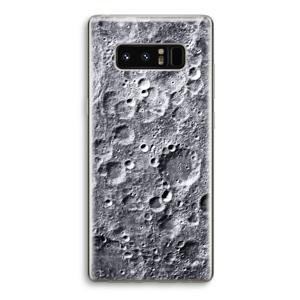 Maanlandschap: Samsung Galaxy Note 8 Transparant Hoesje