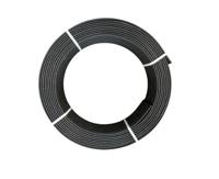 Ekoboard randafwerking 14 cm x 25 meter - zwart