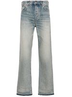 AMIRI Release Hem straight-leg jeans - Bleu