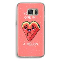 One In A Melon: Samsung Galaxy S7 Transparant Hoesje - thumbnail