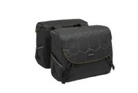 New Mondi joy dubbele fietstas - zwart - waterafstotend - 38l