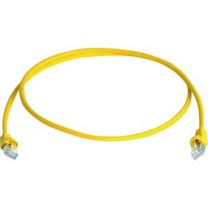 Telegärtner 100009133 RJ45 Netwerkkabel, patchkabel CAT 6A S/FTP 50.00 m Geel Vlambestendig, Halogeenvrij, UL gecertificeerd 1 stuk(s)