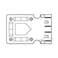 AMPMODU Mod IV V TE AMP AMPMODU Mod IV V 87710-1 TE Connectivity Inhoud: 1 stuk(s)