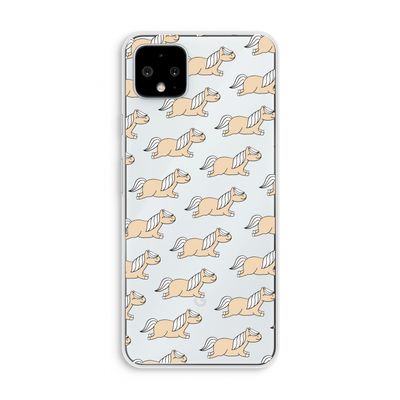 Ponys: Pixel 4 XL Transparant Hoesje