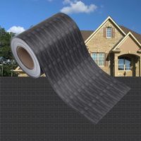 vidaXL Tuinschermen 4 st 35x0,19 m PVC rattan patroon - thumbnail