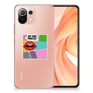 Xiaomi Mi 11 Lite | 11 Lite 5G NE Silicone Back Cover Popart Princess