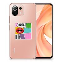 Xiaomi Mi 11 Lite | 11 Lite 5G NE Silicone Back Cover Popart Princess - thumbnail