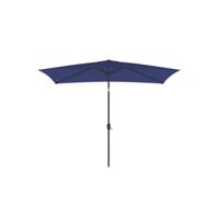 Opvouwbare parasol met zwengel en zonder standaard, marineblauw