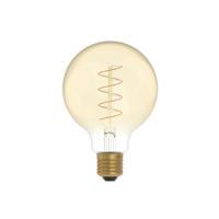 LED Gouden Gloeilamp Carbon Lijn Spiraal Filament Globe G95 4W 250Lm E27 1800K Dimbaar - C06 | Creative-Cables | Lamp kopen | Creative-Cables | Lamp |