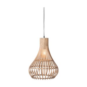 Bamboe hanglamp - naturel - ⌀36x50 cm
