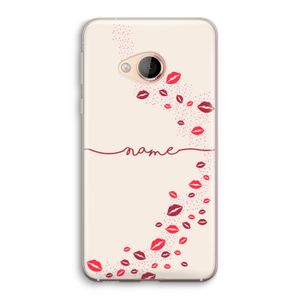 Kusjes: HTC U Play Transparant Hoesje