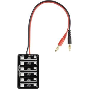 VOLTCRAFT QS-PCB00007 LiPo laadboard Uitvoering lader: bananenstekker Uitvoering accupack: Micro JST, JST-PH