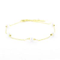 Kalli Schakel Armband Parel | Goud