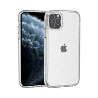 Voor iPhone 11 Pro Max schokbestendige Terminator stijl glitter poeder beschermende case (wit)
