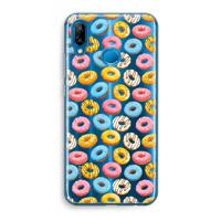 Pink donuts: Huawei P20 Lite Transparant Hoesje - thumbnail