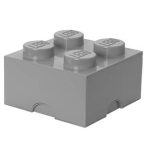 LEGO® Brick 4 Opbergbox - Grijs