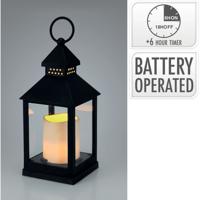 Lantaarn Met Led Kaars 23Cm Lantaarn Met Led Kaars 23Cm