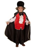 Kostuum Dracula kind + hoed