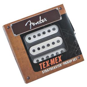 Fender Tex-Mex Stratocaster Pickups, White (set van 3)