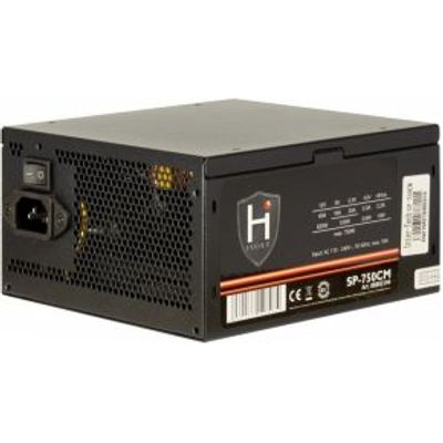 Inter-Tech HiPower SP-750CM power supply unit 750W Zwart