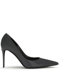 Dolce & Gabbana escarpins en cuir verni 90 mm KIM DOLCE&GABBANA - Gris