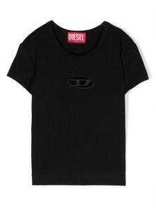 Diesel Kids Tangie stretch-cotton T-shirt - Noir