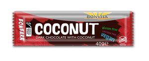 BonVita Coconut Dark Chocolate Bar 40 gram