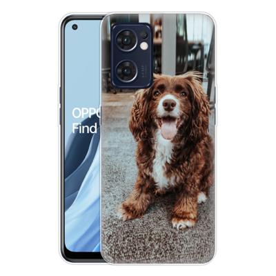 OPPO Find X5 Lite Telefoon| Hoesje maken | met Foto&apos;s | Eigen telefoonhoesje ontwerpen | Op maat gemaakt