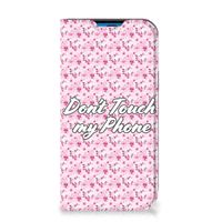 iPhone 14 Pro Design Case Flowers Pink DTMP - thumbnail