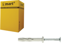 Pgb-Europe smart | nagelplug met cilinder boord ø 8x60 n | 100 st sm0pckn010800603